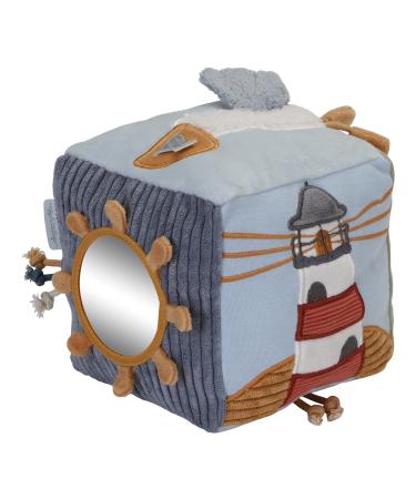 Little Dutch 8609 Fabric Activity Cube - Sailors Bay blue