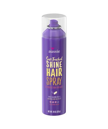 Aussie Dual Personality Hi Hold + Hi Shine Hair Spray Maximum Hold 10 Oz (Pack of 4)