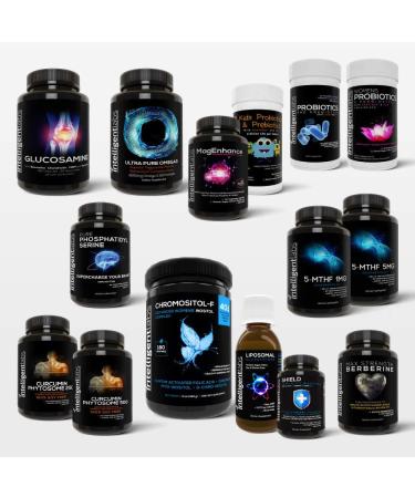 Intelligent Labs Meriva Curcumin Phytosome - 500mg Complex, 2900% Better Absorption, 120 Capsules - Soy Free - Buy Online on SooperMarket.com