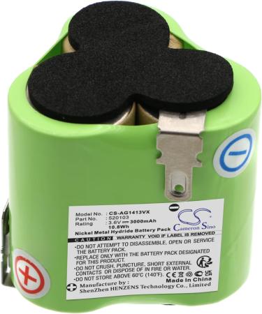 Buy 3000mAh/3.6V Battery Replacement for AEG Classic 1 Liliput AG1413 FL36 AG303 - Fast International Shipping - Buy Online on SooperMarket.com