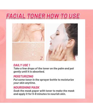 Nicotinamide Toner for Face Hydrating for Face Toner Boost Skin Brightening Reduce Dullness Dryness Soothing Toner for Deep Hydration Skin Care Pore Minimizer Plump Lock Water Face Lift. - Buy Online on SooperMarket.com