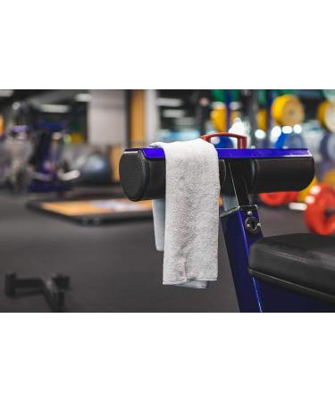 The Rag Company Sport & Workout Towel 3-Pack - Gym Exercise Fitness Spa - Ultra Soft 320gsm Microfiber - Fast Drying & Super Absorbent - 16in x 27in - Ice Grey - Buy Online on SooperMarket.com