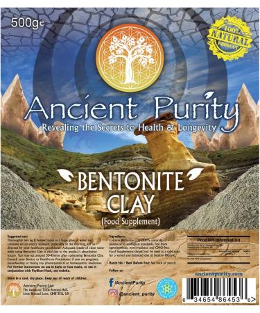 Bentonite Clay - 500g - Buy Online on SooperMarket.com