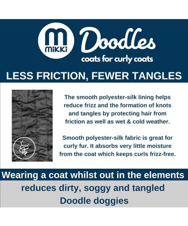 Medium Mikki Doodles Dog Raincoat - Waterproof, Windproof with Silky Lining - Buy Online on SooperMarket.com