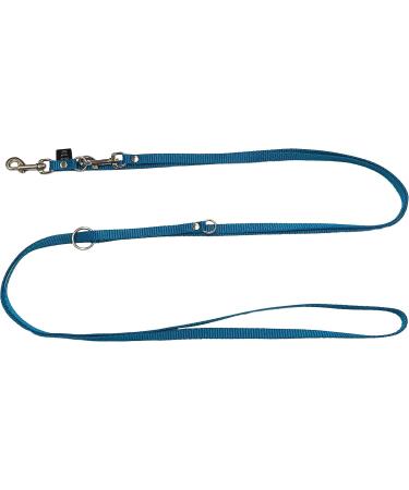 Elropet Adjustable Dog Leash for Small Dogs - 2.4m 3-Way Turquoise - Mini Linen Perfect for International Shipping - Buy Online on SooperMarket.com