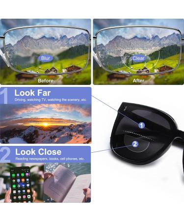 SKYWAY Stick on Bifocal Lens 3.0 Diopter - Transform Sunglasses into Readers - Buy Online on SooperMarket.com