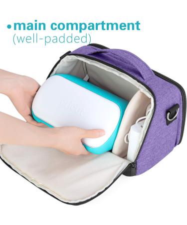 LUXJA Carrying Case for Cricut Joy & Tool Set - Purple (Bag Only) | Patent Design - Buy Online on SooperMarket.com