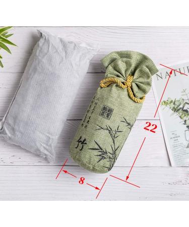 Buy Bamboo Coal Air Purification Bags - Activated Carbon Odor Absorbers & Moisture Fresheners (4 Pack 250g Each) - Eco-Friendly Home & Car Solutions - Buy Online on SooperMarket.com