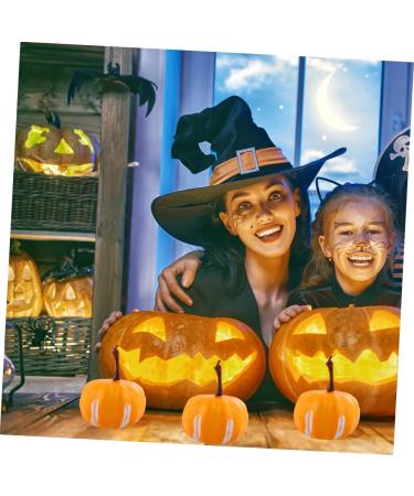 PRETYZOOM 60 pcs Halloween pumpkin simulation small pumpkin halloween manual Accessories little pumpkin pumpkin Halloween pumpkin decoration fake pumpkin simulation pumpkin Foam decorate Yellowx3pcs 2.2X3.4CMx3pcs - Buy Online on SooperMarket.com