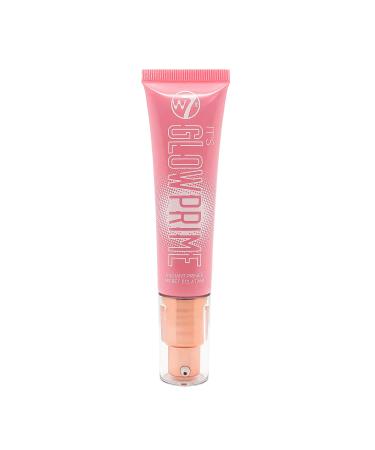 W7 It's Glow Prime Radiant Face Primer - Hydrating Skin & Blurring Imperfections - Watermelon Extract Facial Primer