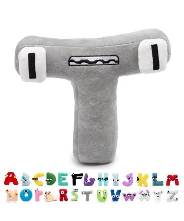 EAQ Alphabet Lore Plush Stuffed Dolls for Children and Adults Educational Letter Toys Family Christmas Thanksgiving Birthday Easter (T)