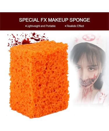 Verdant Touch FX Makeup FX Blood Scar Stubble Effect Wound Makeup Stipple Sponge for Halloween Xmas (Small Hole) - Buy Online on SooperMarket.com