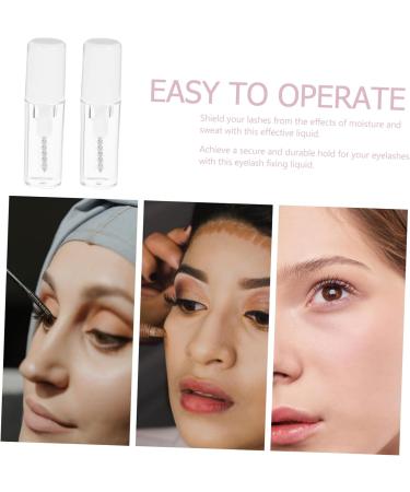 BELLIFFY 4pcs Eyelash Raincoat Eyebrow Glue Mascara Styling Gel Brow Clear Gel Brow Fixing Liquid Plastic - Buy Online on SooperMarket.com