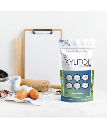 Xylitol 100% Natural Sugar Alternative Sweetener 250g - Buy Online on SooperMarket.com