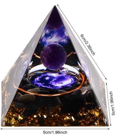 Nivofu Moonstone Crystal Pyramid Crystal Energy Tower Healing Crystals Pyramid Reiki Chakra Crushed Stone Negative Energy Remover for Meditation Reiki Healing Home Office Crystal Decoration - Buy Online on SooperMarket.com