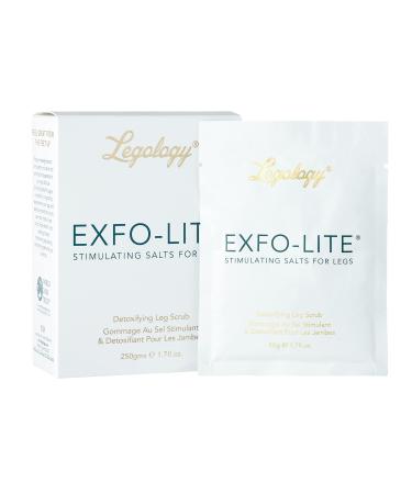 Legology Exfo-Lite High-performance peeling cellulite salt peel for legs and body select the pack size (5 pack) 250 g (1 Pack)