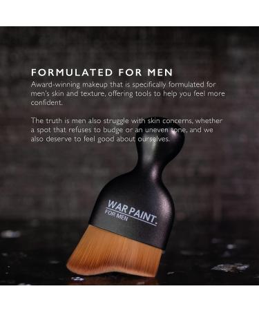 War Paint For Men Angled Makeup Brush - Vegan & Cruelty-Free - Buy Online on SooperMarket.com