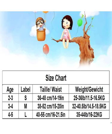 Potty Training Pants for Girls - Toddler Learning Underwear - White 3-4T - Buy Online on SooperMarket.com