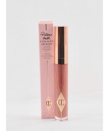 Charlotte Tilbury Collagen Lip Bath Gloss - Pillow Talk Plumping Lip Enhancer - Buy Online on SooperMarket.com