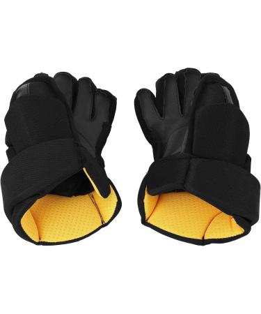 LUQEEG Ice Hockey Gloves - Breathable Lacrosse Gloves with Finger Protection | 10 Inches Nylon & EVA Foam for Players - Buy Online on SooperMarket.com