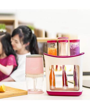 Nosii Fresh Fruit Juice Squeeze Station & Baby Food Maker with Storage Bags - Buy Online on SooperMarket.com