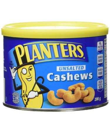 Planters Cashews Unsalted 200g
