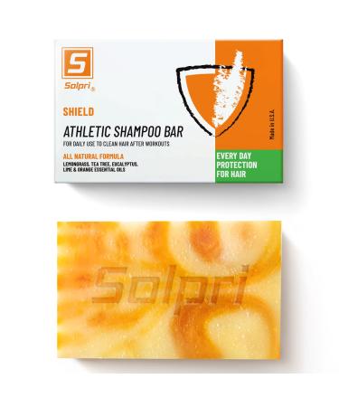 Solpri Shield Natural Athlete's Shampoo Bar 4 oz