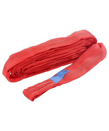 High-Quality 4m Polyester Crane Lifting Rope | Durable Flat Lifting Strap for Ship Transport | Wear-Resistant & Tight Seams - Buy Online on SooperMarket.com