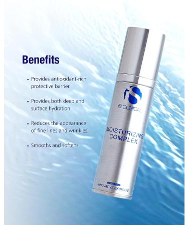 iS CLINICAL Moisturizing Complex: Anti Blemish & Anti Aging Face Moisturizer with Vitamin A - Buy Online on SooperMarket.com