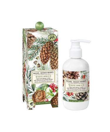 Michel Design Works Hand and Body Lotion White Spruce