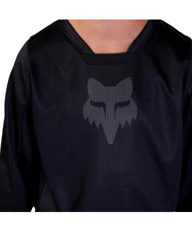 Fox Racing Unisex Kids Blackout Jersey Windbreaker | Youth Size L - Best for All Weather - Buy Online on SooperMarket.com
