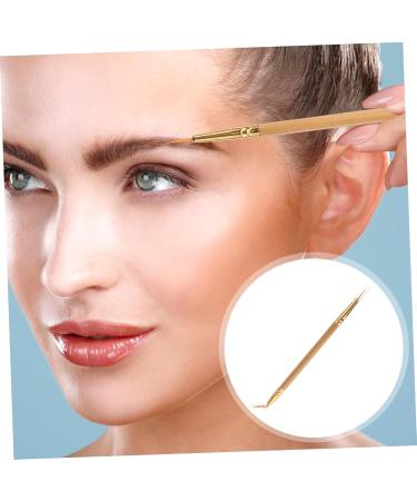 Baluue 1pcs Double Ended Eyeliner Brush Eyeliner Pencil Straight Bent Angled Brush Brush - Buy Online on SooperMarket.com