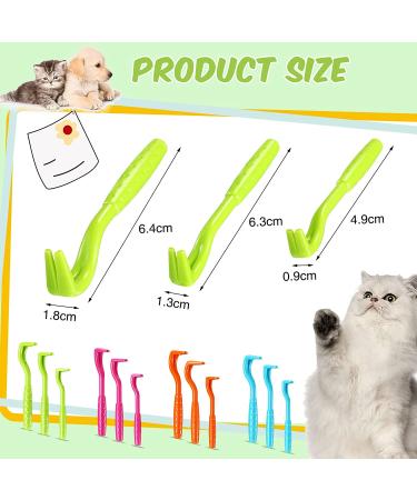 Kittmip Tick Remover Tools - 24 Pcs, 3 Sizes - Tick Puller for Dogs, Cats, Humans - Green, Rose, Red, Blue, Orange - Buy Online on SooperMarket.com