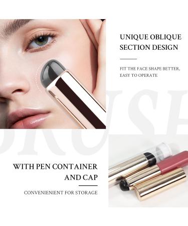 Soft Silicone Fingertips Lip Brush & Concealer Brush Set - 2PCS Multi-Functional Reusable Makeup Applicators for Lipstick Gloss Balm Masks & Eyeshadow - Buy Online on SooperMarket.com