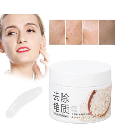 Body Exfoliating Moisturizing Gel Skin Care Deep Cleansing Hydrating Scrub Gel Refreshing Tender Skin Rice Moisturizing Hydrating Skin Care Gentle Exfoliation 4.9oz - Buy Online on SooperMarket.com