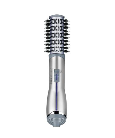 INFINITIPRO BY CONAIR Titanium Ceramic Hot Air Brush, 1 1/2-Inch Hot Air Styling Brush 1.5 Inch (Pack of 1)