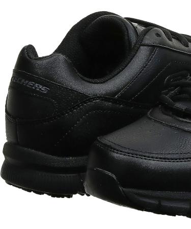Skechers Men's Nampa Food Service Shoe 10.5 Black - Slip-Resistant Work Footwear - Buy Online on SooperMarket.com