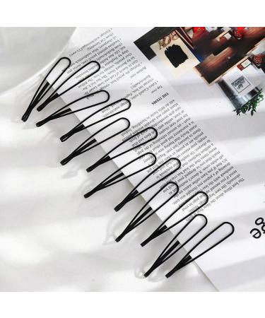12pcs Vintage Black Bobby Pins Fashion BB Clip for Women and Girls - Buy Online on SooperMarket.com