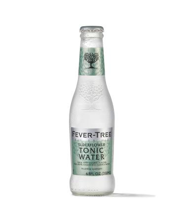 Fever-Tree Handpicked Tonic Water Glass Bottles Elderflower 27.2 Fl Oz (Pack of 4)
