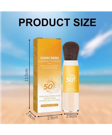 Funnaura Sunscreen Powder Oil Control Natural Matte Finish Lasting Lightweight Breathable All Skin - Buy Online on SooperMarket.com