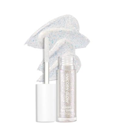 UNICORN GLOW Gleam Eye Glitter 01 Mirror  Liquid Glitter Eyeshadow for High Impact Glam Looks 0.14 oz. / 4 g Made in Korea