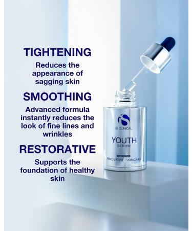 iS CLINICAL Youth Serum - Anti-Aging Collagen Serum for Face: Hydrating & Brightening - Buy Online on SooperMarket.com