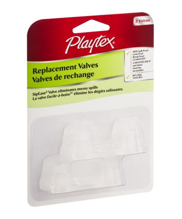 Playtex Spill-Proof Cup Replacement Valves - 1 Pack Of 2 Count