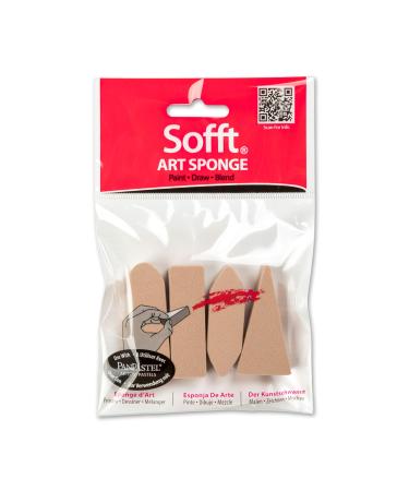 PanPastel Sofft Art Sponges 4/PkgAssorted
