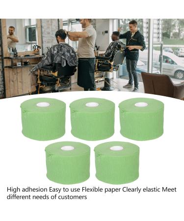 5 Pieces Green Disposable Hairdressing Paper - Self-Adhesive Clean & Flexible for Salons - Buy Online on SooperMarket.com