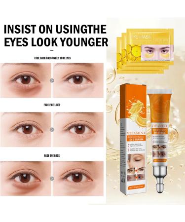 Funnaura Under Eye Cream Dark Circles Under Eyes Black Circle Remover with Vitamin C Puffy Firming Eye Repair Cream - Buy Online on SooperMarket.com