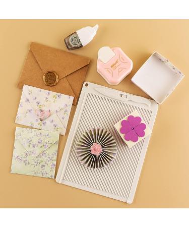 Mini 6.4x8.5 Multi-Purpose Scoring Board & Envelope Maker Set for Card Making and Crafts Projects - Buy Online on SooperMarket.com