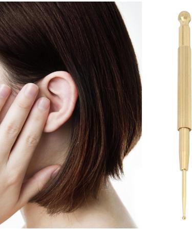 Double Head Ear Acupuncture Pen | Pain Relief & Reflex Zone Massage | Comfortable Handle for Easy Use - Buy Online on SooperMarket.com