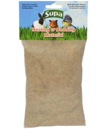 Supa Natural Bedding & Nesting Material For Birds & Small Animals Environmentally Friendly Jute Fibre. Makes A Warm Cosy And Safe Nest