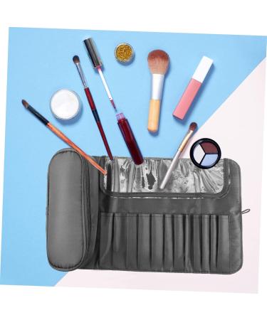 NOLITOY Makeup Brush Bag - Miss Cloth Toolbox in Major Grey (23x10cm) | International Shipping Available - Buy Online on SooperMarket.com